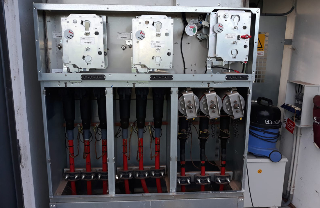 HV substation construction and civil engineering